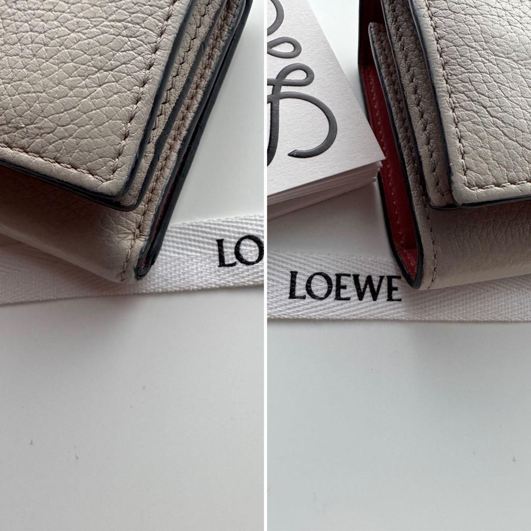 限定価格】 385 LOEWE ロエベ 3つ折り財布 - メルカリ