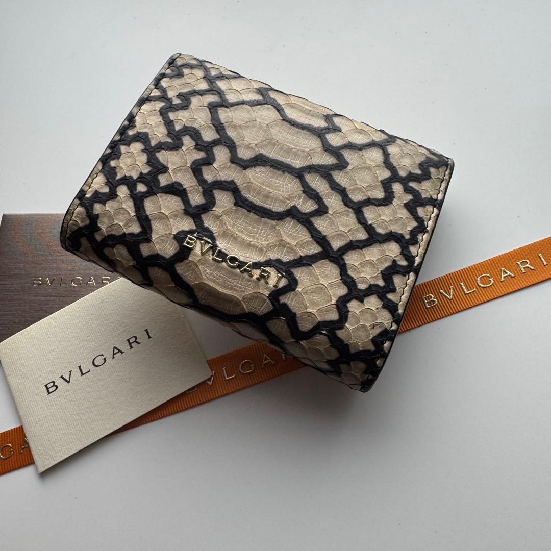 【美品】 412 BVLGARI ブルガリセルペンティ 3つ折り 財布 美品】 412 BVLGARI ブルガリセルペンティ 3つ折り 財布 - メルカリ