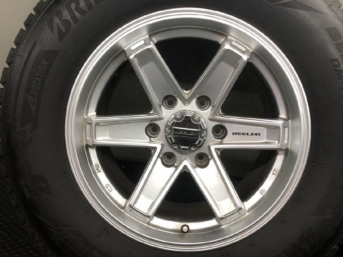 BS DM-V3 265/65R17】スタッドレス【Weds KEELER TACTICS 17インチ BS DM-V3 265/65R17】スタッドレス【Weds KEELER TACTICS 17インチ