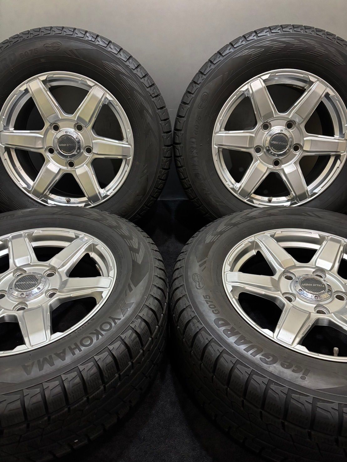 ☆285/60R18 YOKOHAMA/ice GUARD G075 21年製 URBAN SPORTS 18インチ 