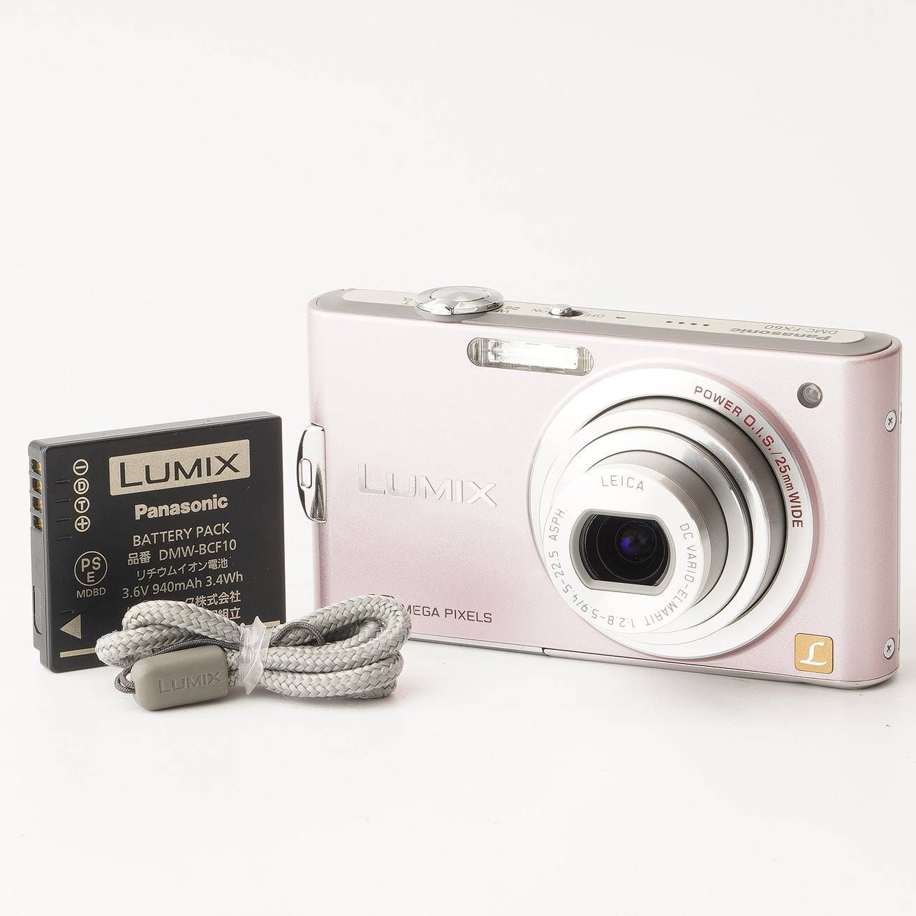 Panasonic LUMIX FX60 コンパクトデジタルカメラ Panasonic Lumix DMC