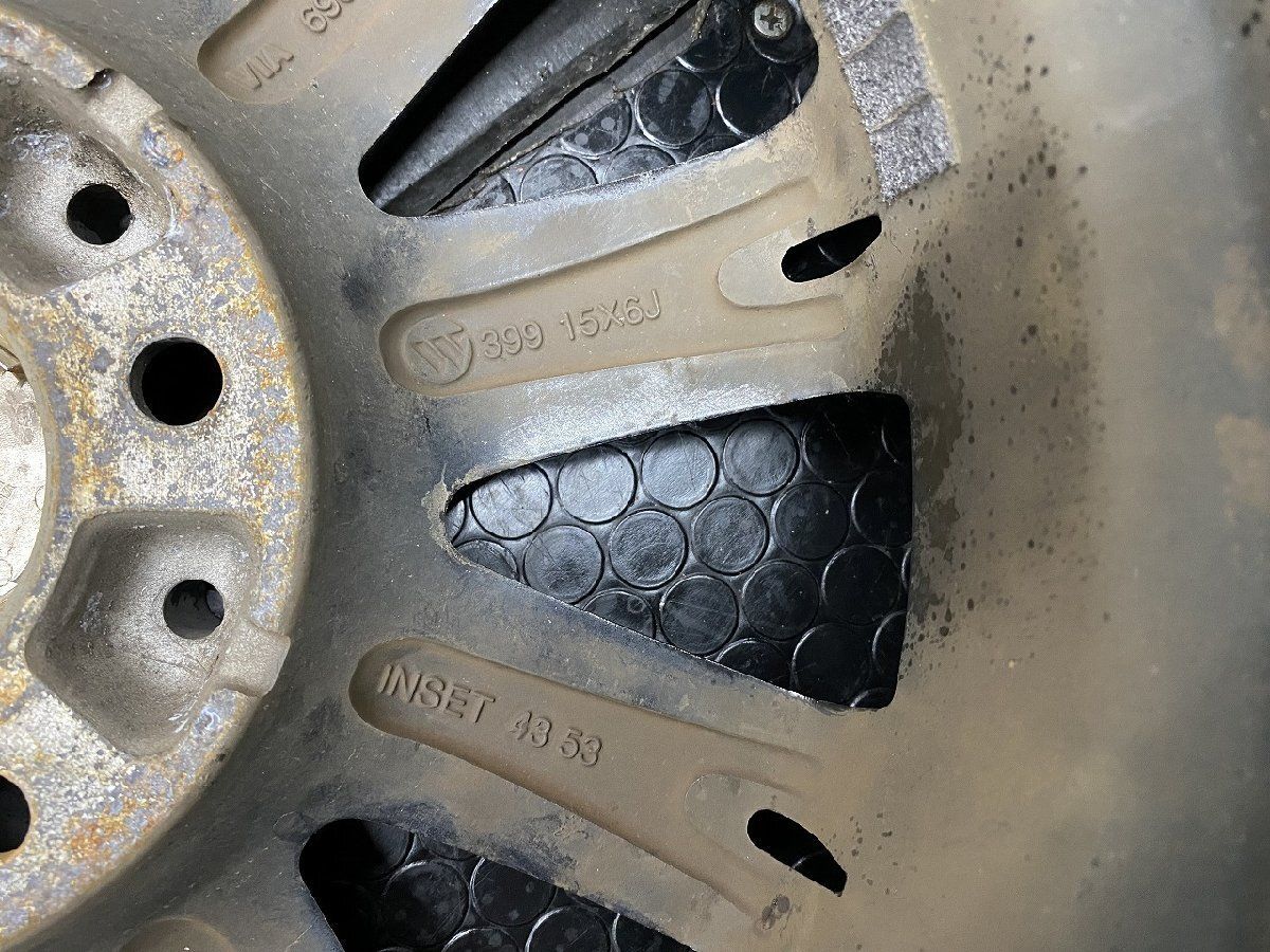 DUNLOP ROZEST ローゼスト 社外ホイール 15インチ 4本 6J5HPCD114.3+53