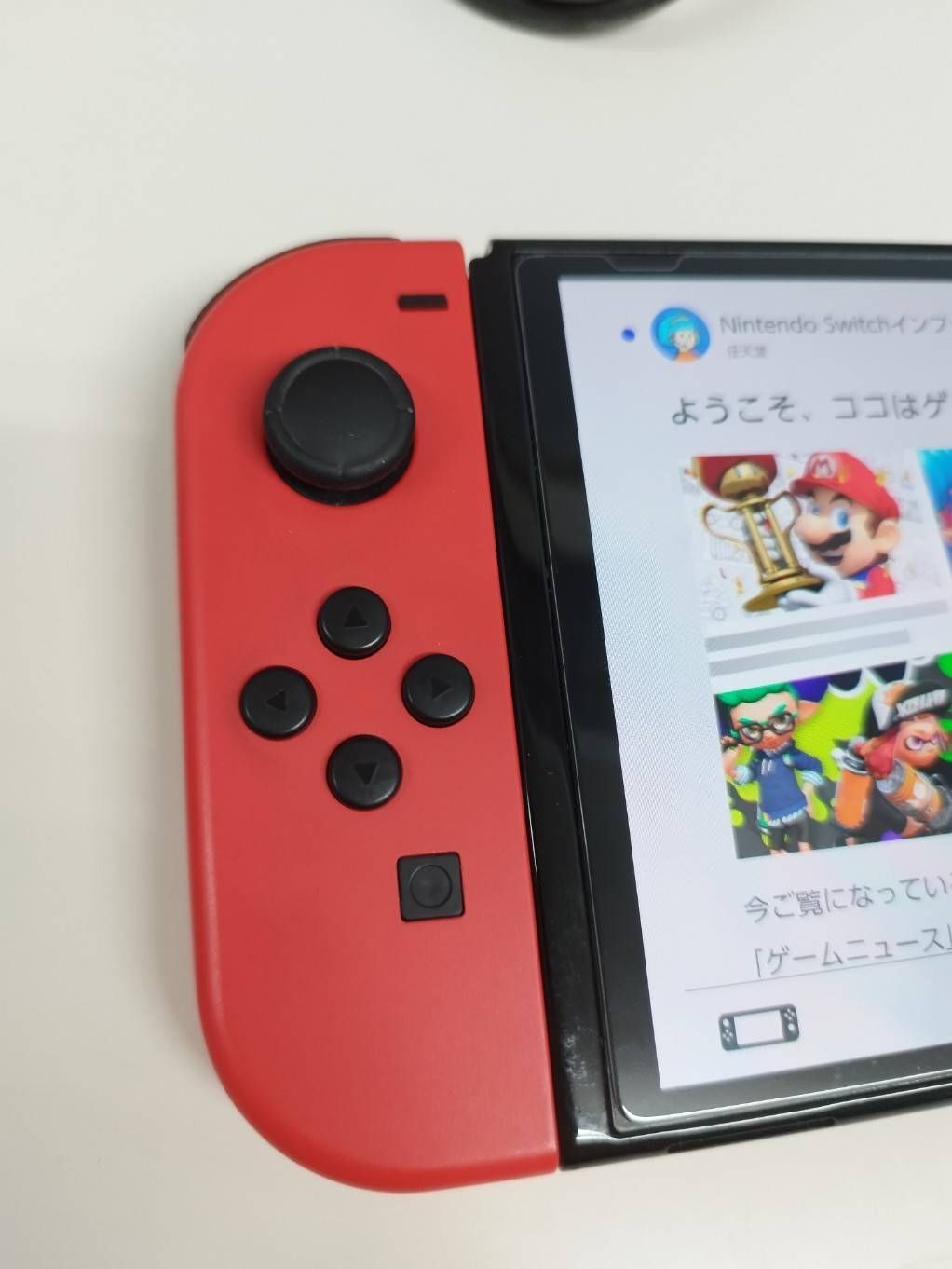 良品】Nintendo Switch 有機ELモデル HEG-001/2023年製/マリオレッド 