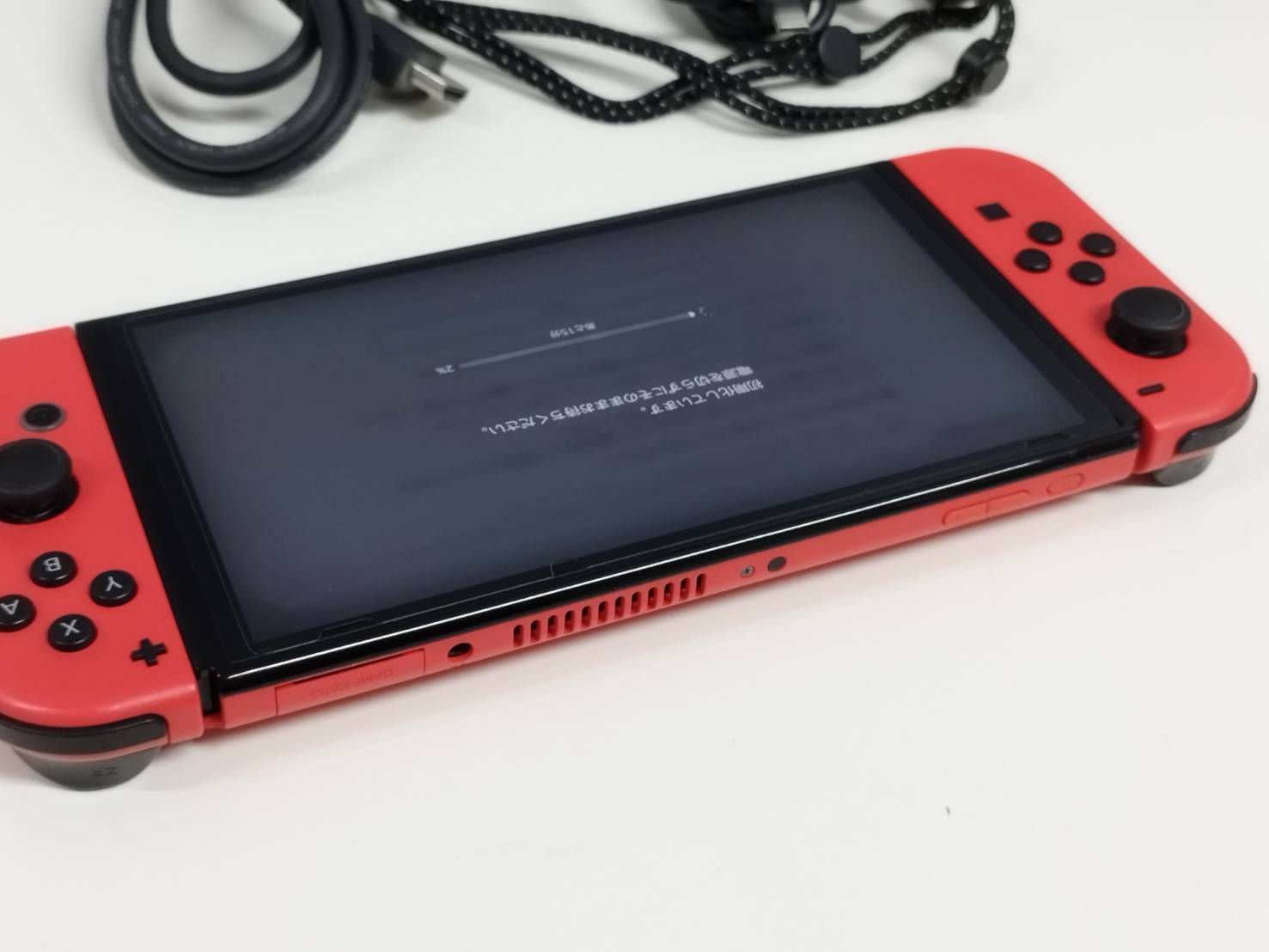 良品】Nintendo Switch 有機ELモデル HEG-001/2023年製/マリオレッド