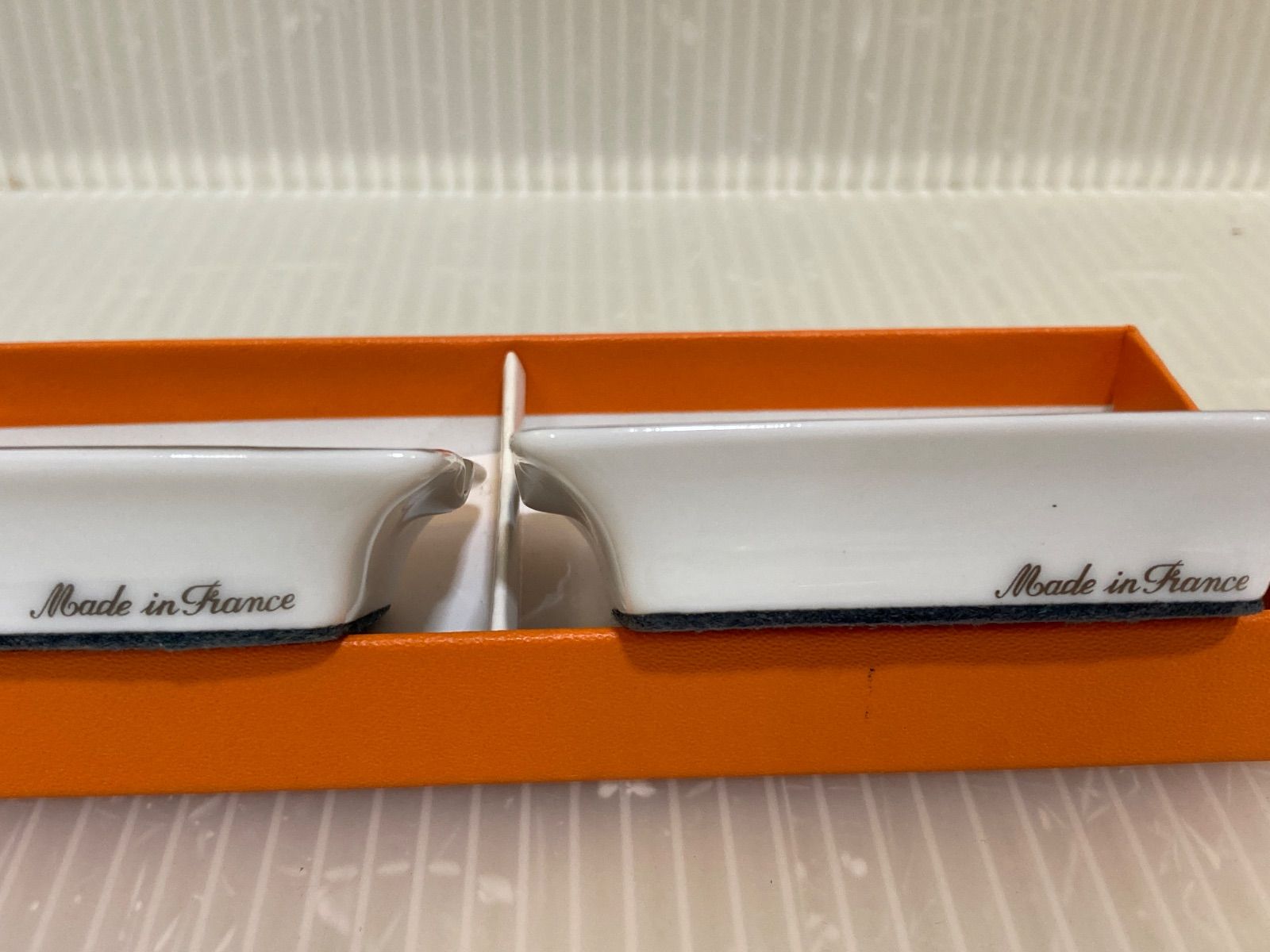 HERMES エルメス ミニ灰皿 陶器製アシュトレイ 2個セット - メルカリ