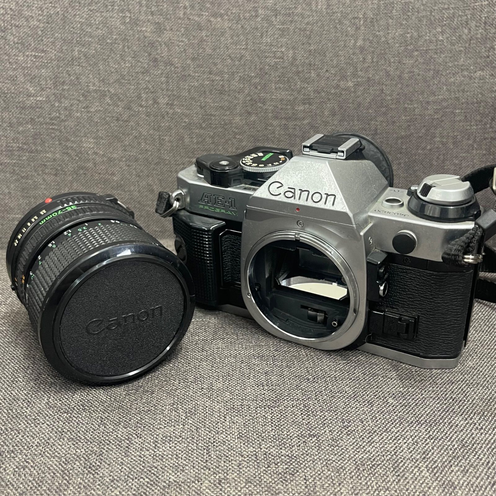 NPA】ジャンク Canon キャノン AE-1 FD 35-70mm フィルムカメラ レンズ