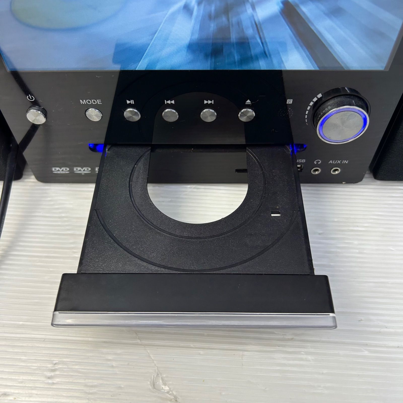 ☆ミニコンポ ☆LYT-D901-BK フィフティ 9型高精細液晶モニター付きDVD
