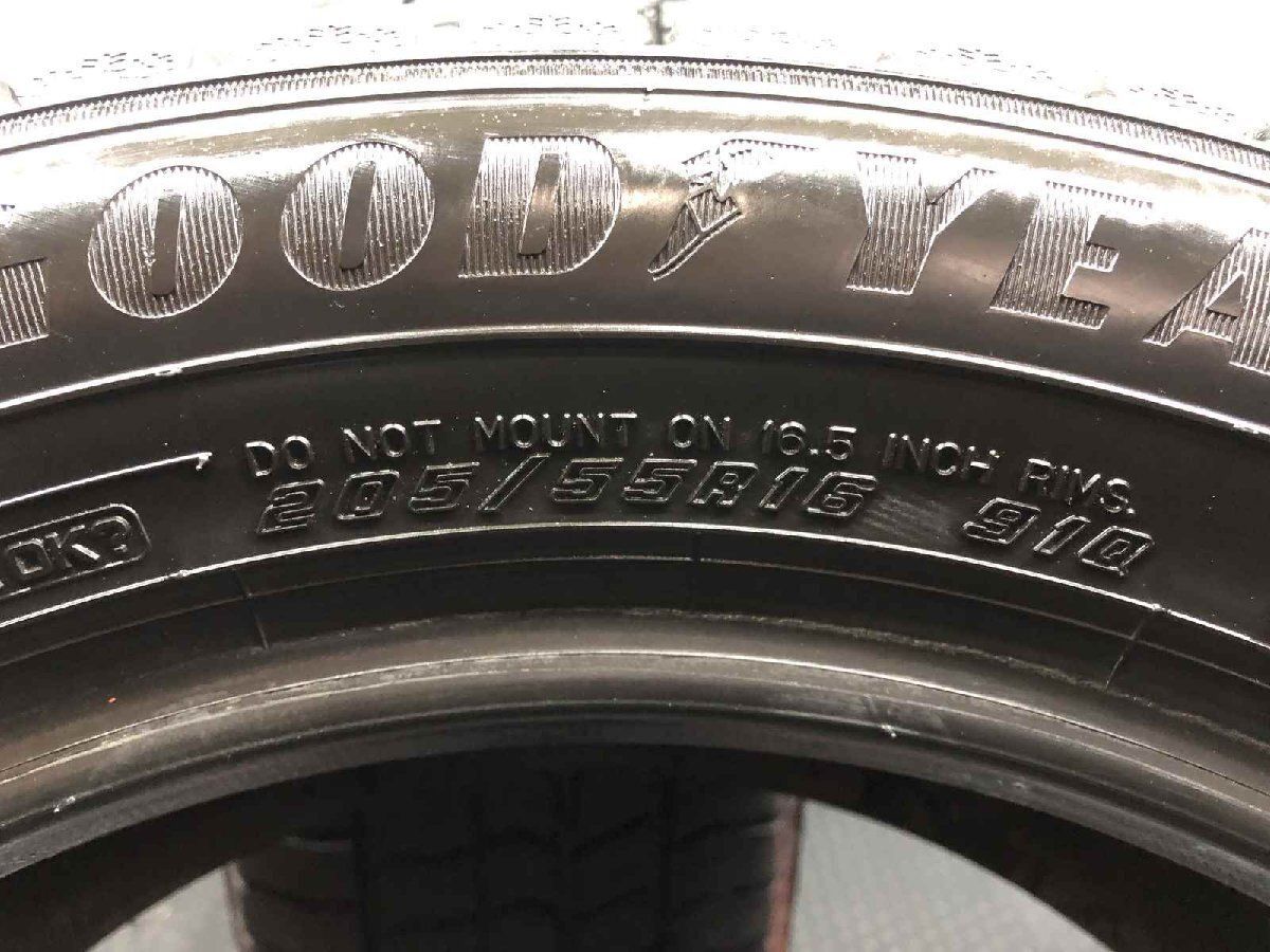 GOODYEAR ICENAVI8 205/55R16 16インチ スタッドレス 2本 バリ溝 