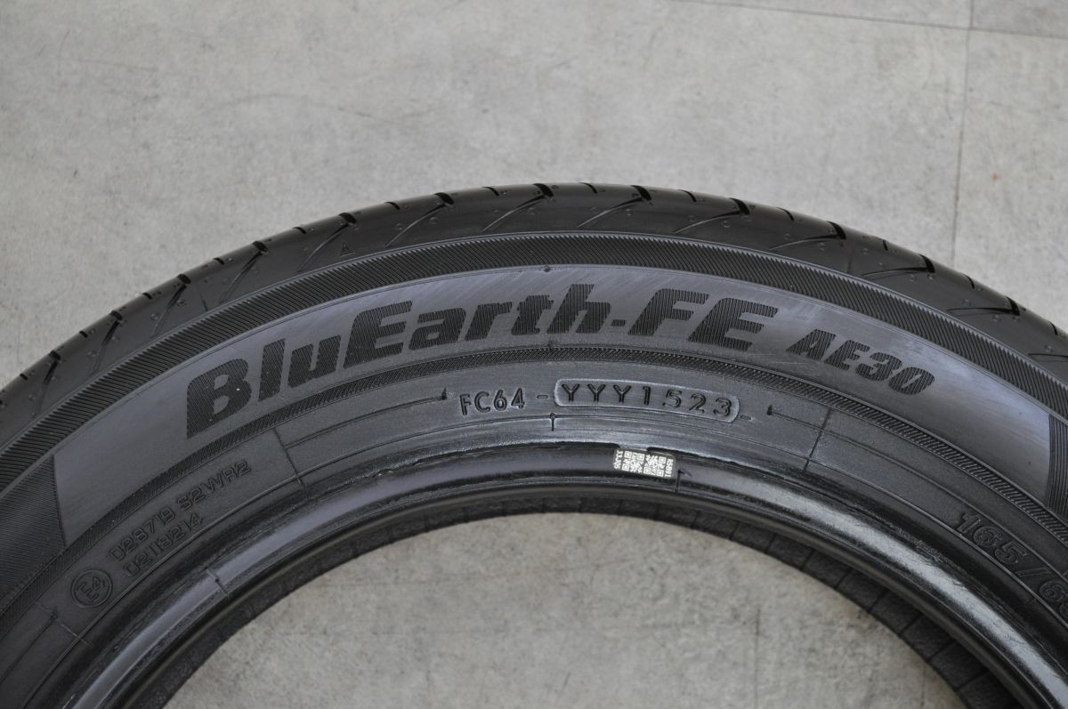 交換用に】ヨコハマ ブルーアースFE AE30 165/65R15 4本セット タフト 