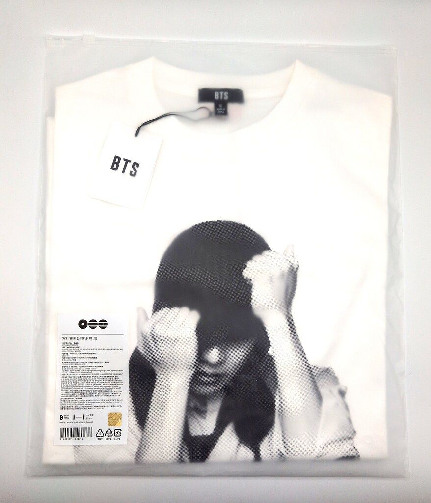 アイドル BTS ARIRANG J-HOPE S/S T-Shirt M POP-UP BTS ARIRANG POP-UP J-HOPE S/S T-Shirt XL