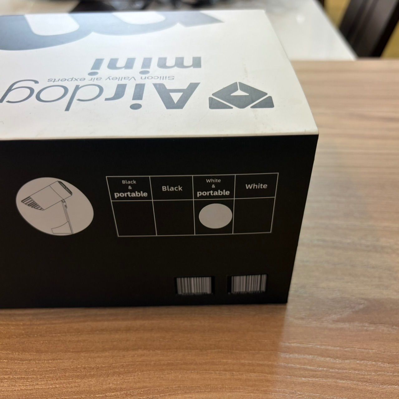 未使用】Airdog mini portable ホワイト ミニポータブル 充電器 CZ-20T 