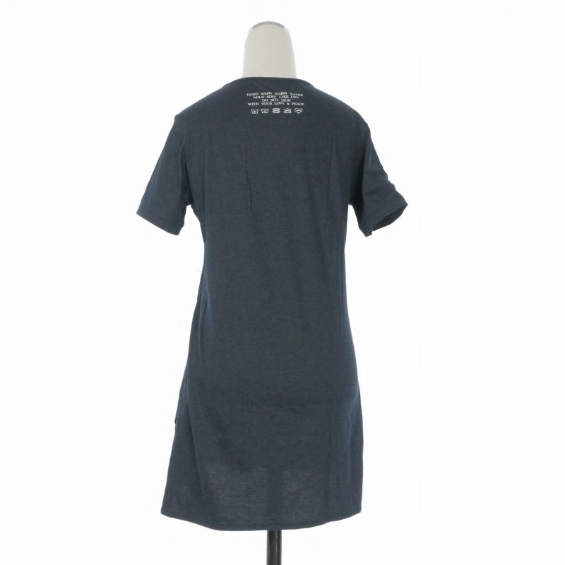 バジュラ bajra プリントTシャツ カットソー 半袖 2 ネイビー 紺 バジュラ bajra プリントTシャツ カットソー 半袖 2 ネイビー 紺