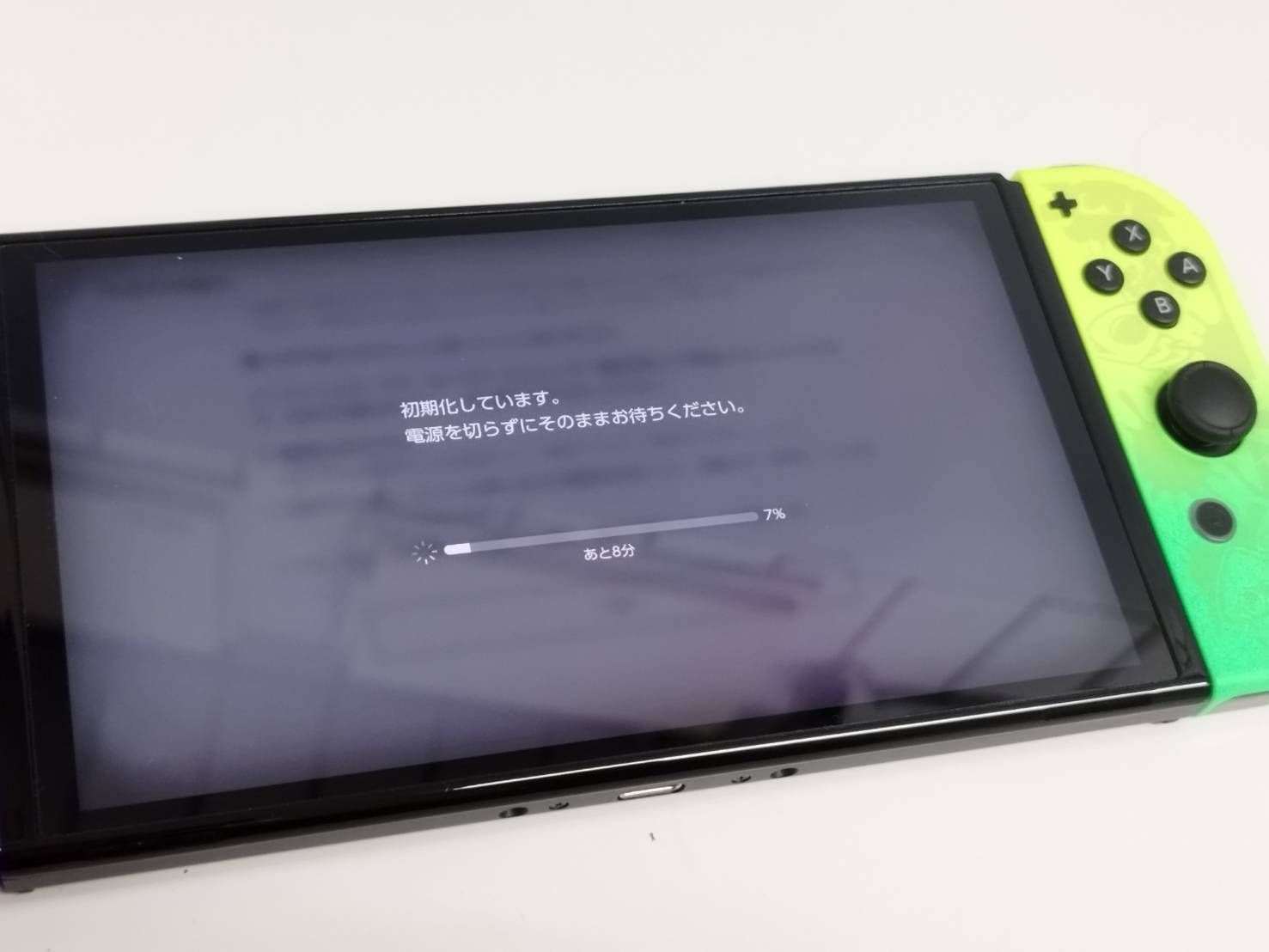 美品】Nintendo Switch 有機ELモデル HEG-001/2022年製/スプラトゥーン 