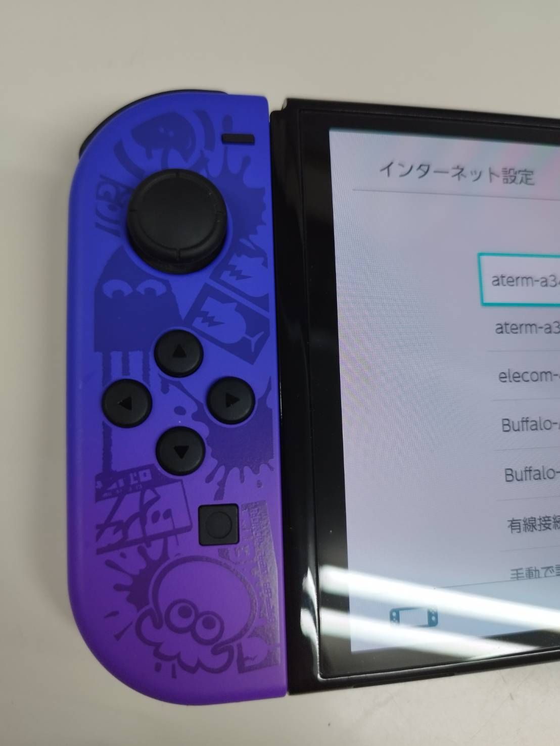 美品】Nintendo Switch 有機ELモデル HEG-001/2022年製/スプラトゥーン 
