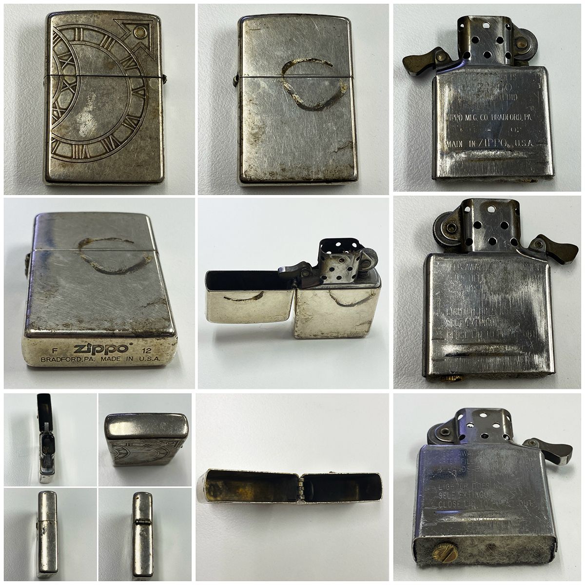 まとめ売り ZIPPO ジッポー ライター ケース 5点セット - メルカリ