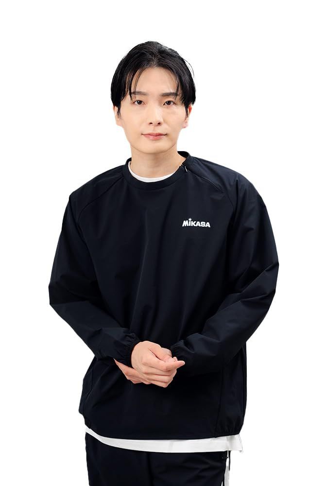 新品 ミカサ(MIKASA) 長袖ピステ ブラック Mサイズ（ユニセックス）2611-BKM