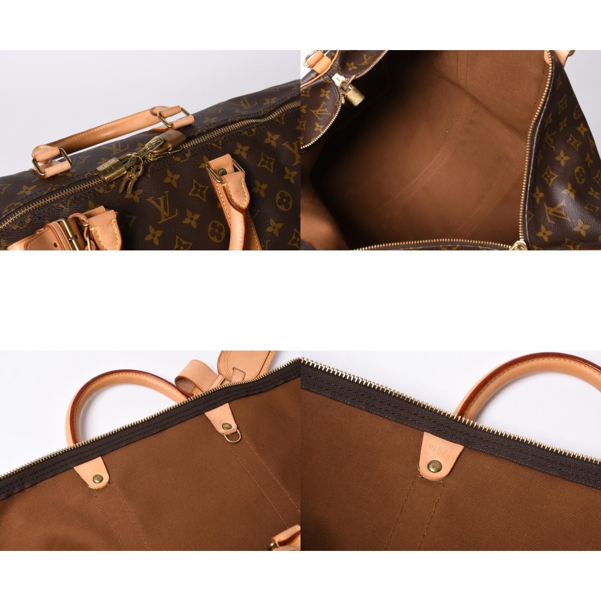 【極美品】 ルイヴィトン キーポル55 モノグラム ボストン 極美品 LOUIS VUITTON ルイヴィトン キーポル55 ボストンバッグ V1