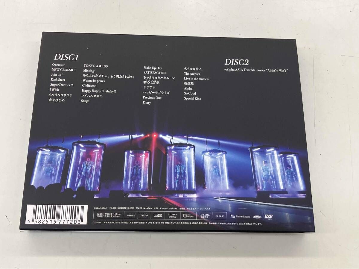 なにわ男子 LIVE DVD Alpha dvd なにわ男子 LIVE TOUR 2024 '+Alpha' DVD