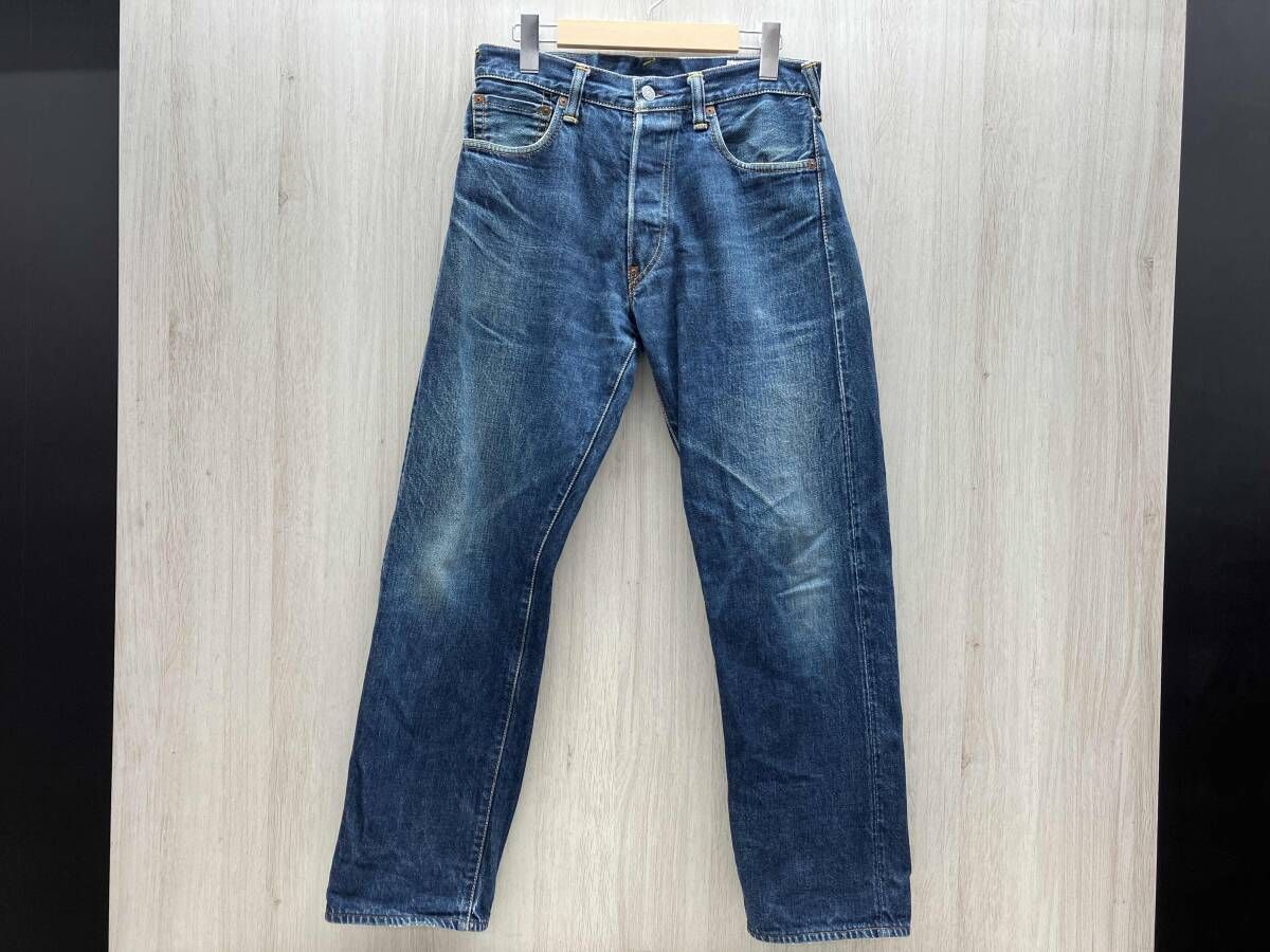 EVISU No.2 2000エヴィスジーンズ EVISU/エヴィス No.2 2000 セルビッチデニム ジーンズ テーパード 黒