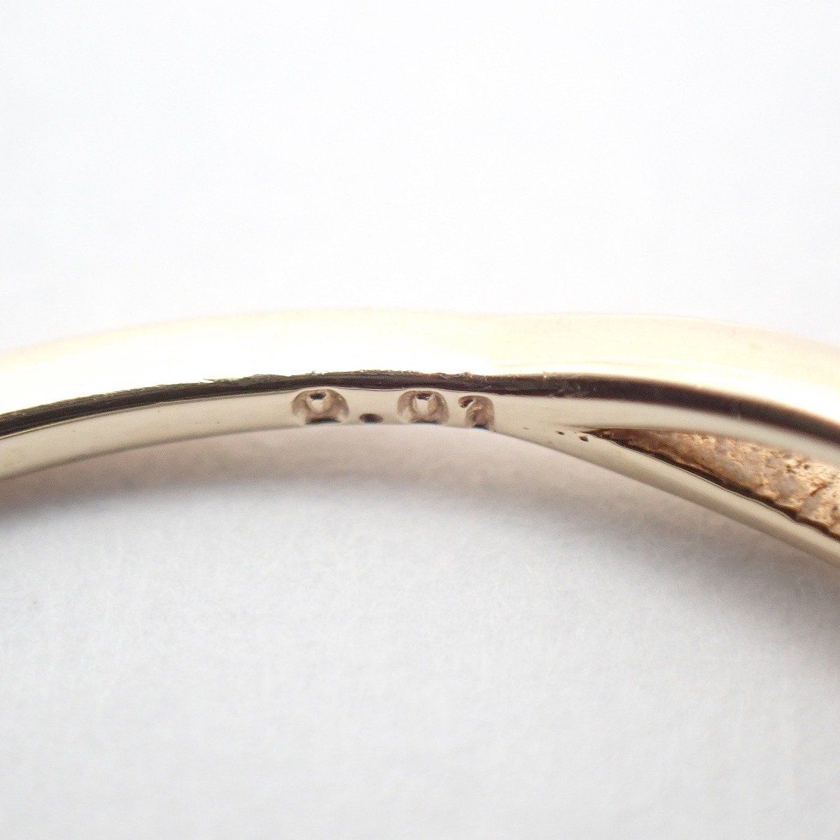 ete エテ リング 指輪 K10/ダイヤモンド0.01ct 9号【いおき質店