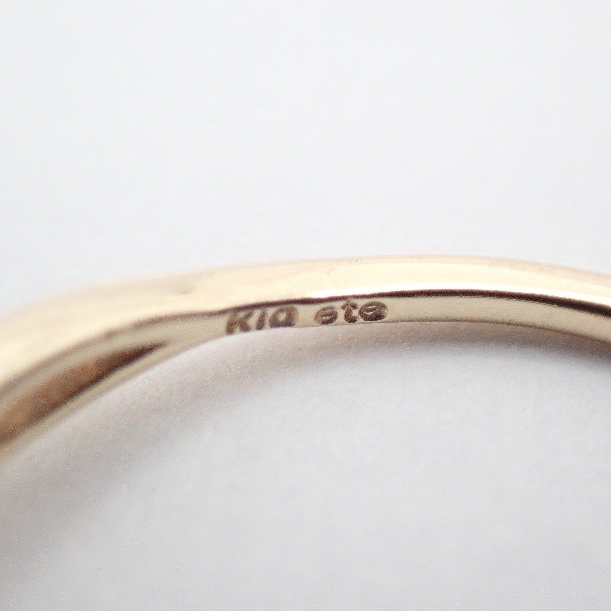 ete エテ リング 指輪 K10/ダイヤモンド0.01ct 9号【いおき質店