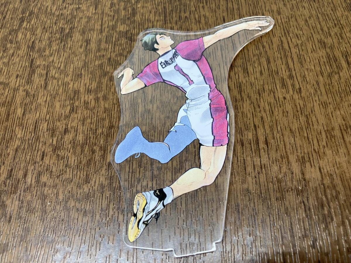 中古】アクリルスタンド・アクリルパネル 牛島若利 名場面ジオラマ 