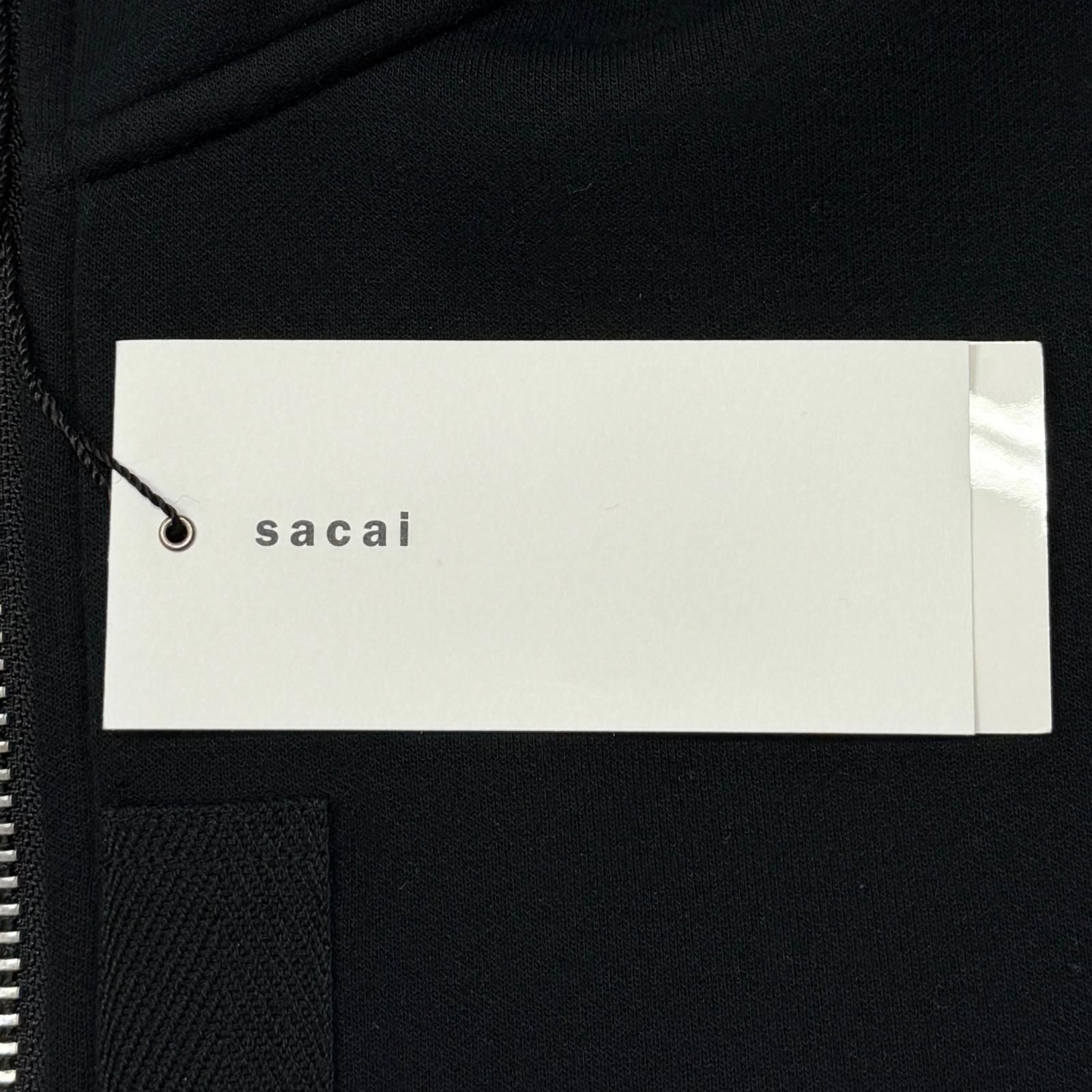 sacai Colour-Block Zip-Up Hooded Jacket ジップアップパーカー