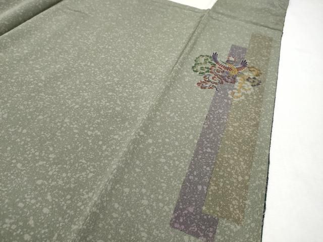 平和屋着物○極上 中国三大刺繍 スワトウ相良刺繍 総刺繍 訪問着 花