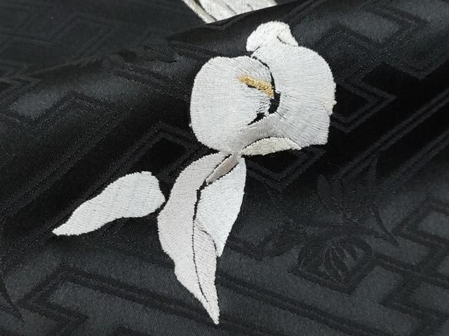 平和屋着物●極上　訪問着　総刺繍　カラー　黒地　逸品　未使用　CYAA4937s6 楽天市場】平和屋 訪問着の通販