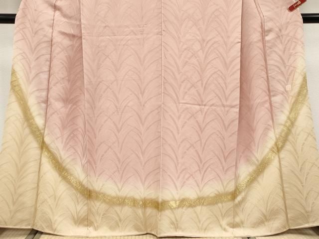 平和屋着物○極上 皇室献上作家 北出与三郎 無地絵羽訪問着 大王松 暈