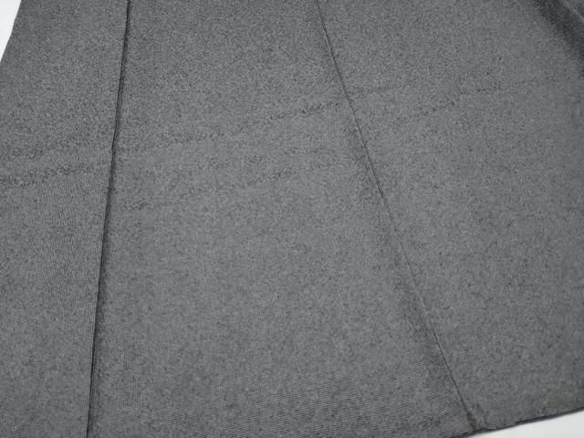 平和屋着物○極上 伝統工芸師 服部光擴 江戸小紋 角通し 黒地 逸品