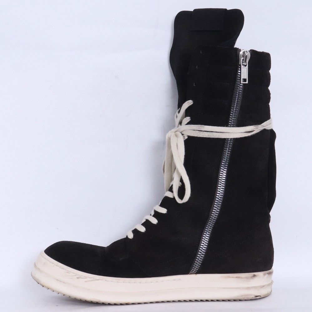 28.5cm相当 RICK OWENS カーゴバスケット サイドジップ スニーカー