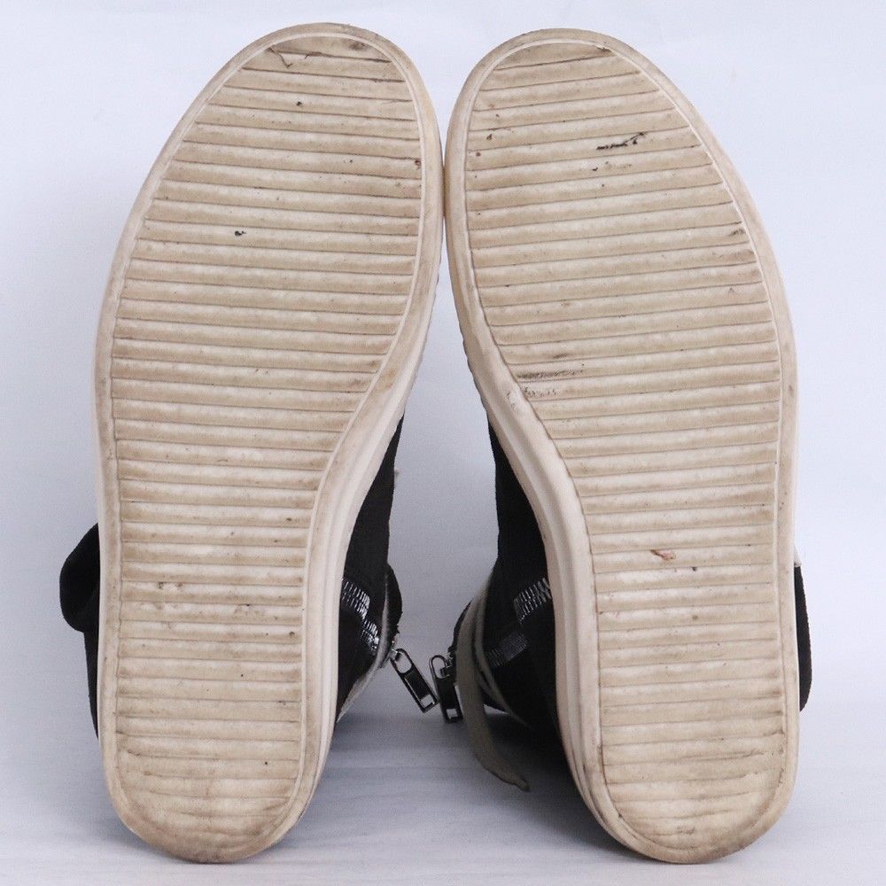28.5cm相当 RICK OWENS カーゴバスケット サイドジップ スニーカー