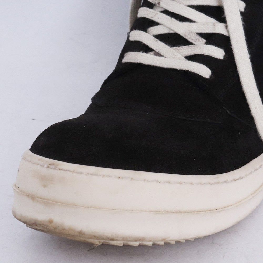 Rick Owensリックオウエンス スウェードカーゴバスケット サイズ41 28.5cm相当 RICK OWENS カーゴバスケット サイドジップ スニーカー