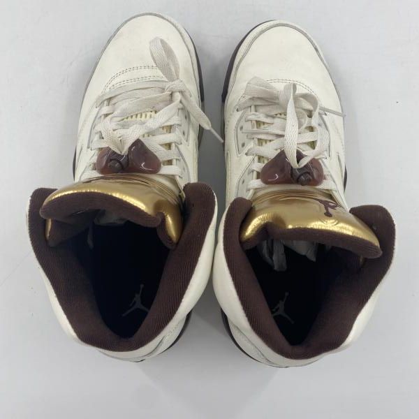 中古】NIKE Women's Air Jordan 5 Retro Golden Ticket スニーカー
