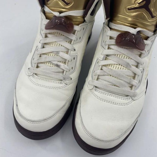 中古】NIKE Women's Air Jordan 5 Retro Golden Ticket スニーカー