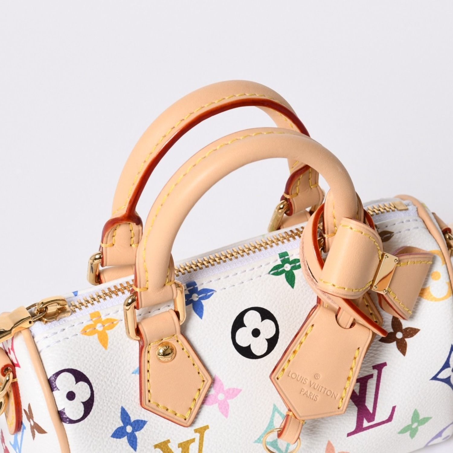 新品同様 LOUIS VUITTON ルイヴィトン ナノ スピーディ ハンドバッグ