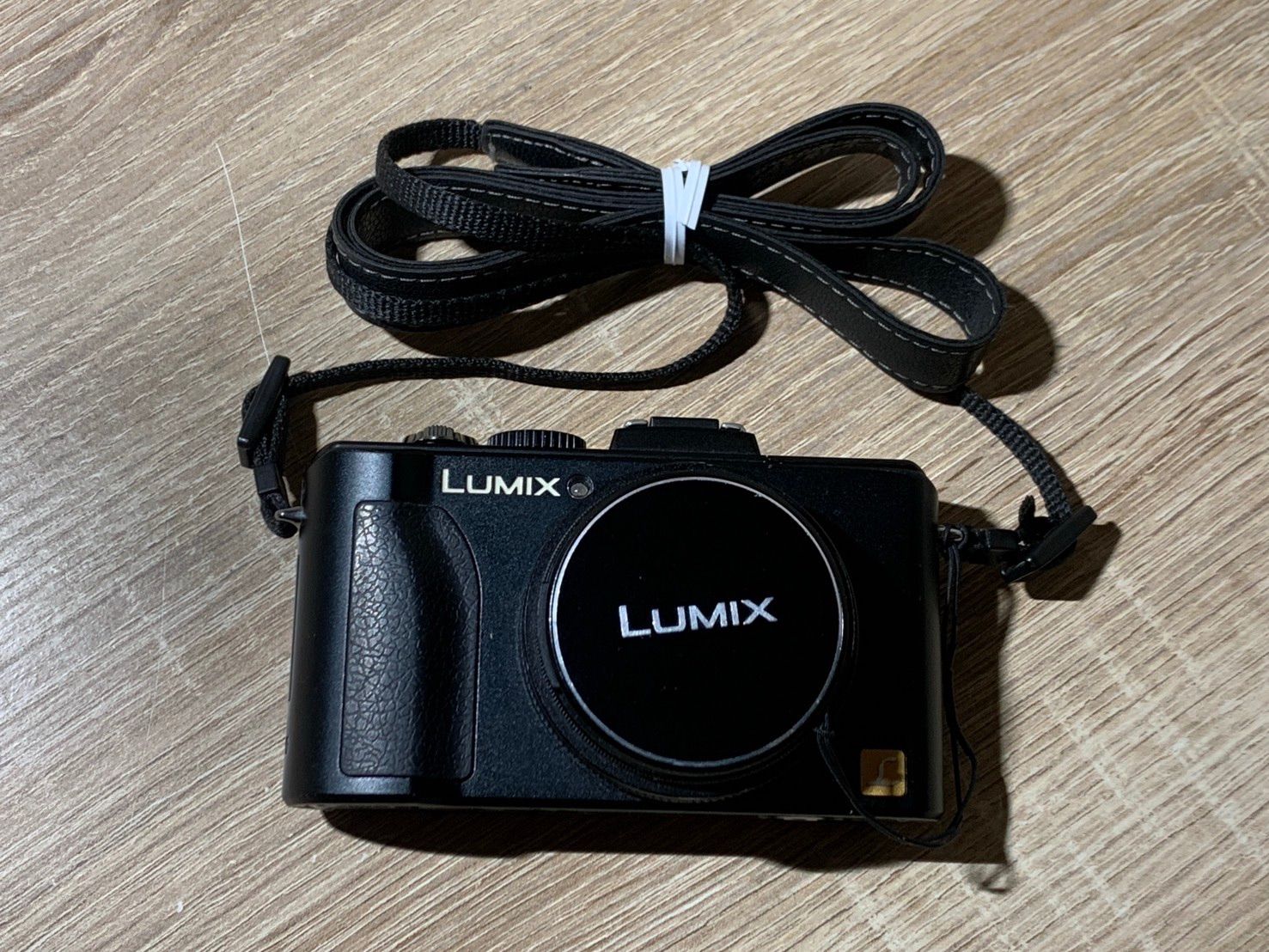 9803 Panasonic Lumix DMC-LX5 ブラック デジカメ ジャンク品【コ