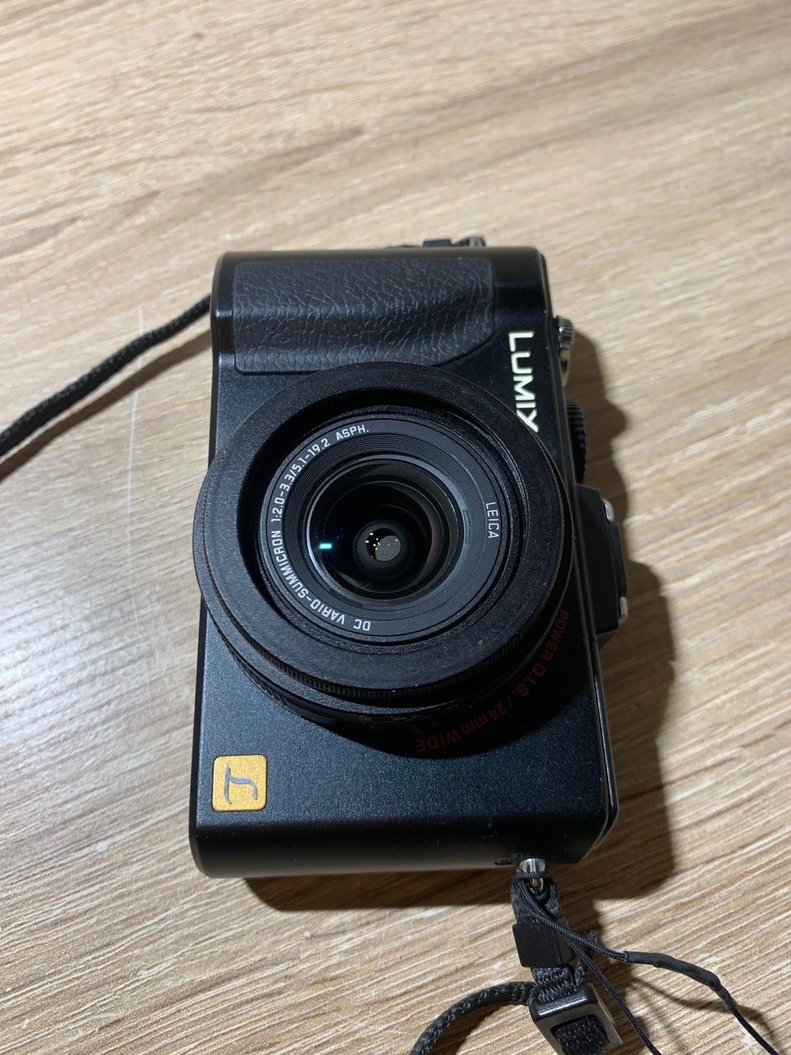 9803 Panasonic Lumix DMC-LX5 ブラック デジカメ ジャンク品【コ