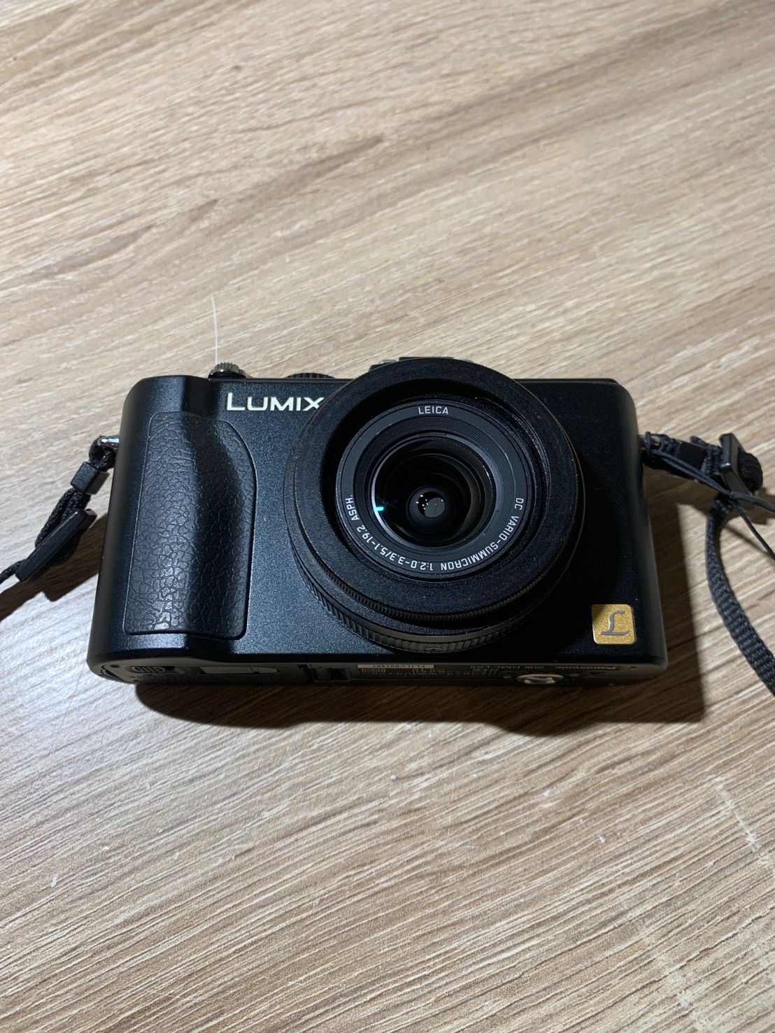 9803 Panasonic Lumix DMC-LX5 ブラック デジカメ ジャンク品【コ