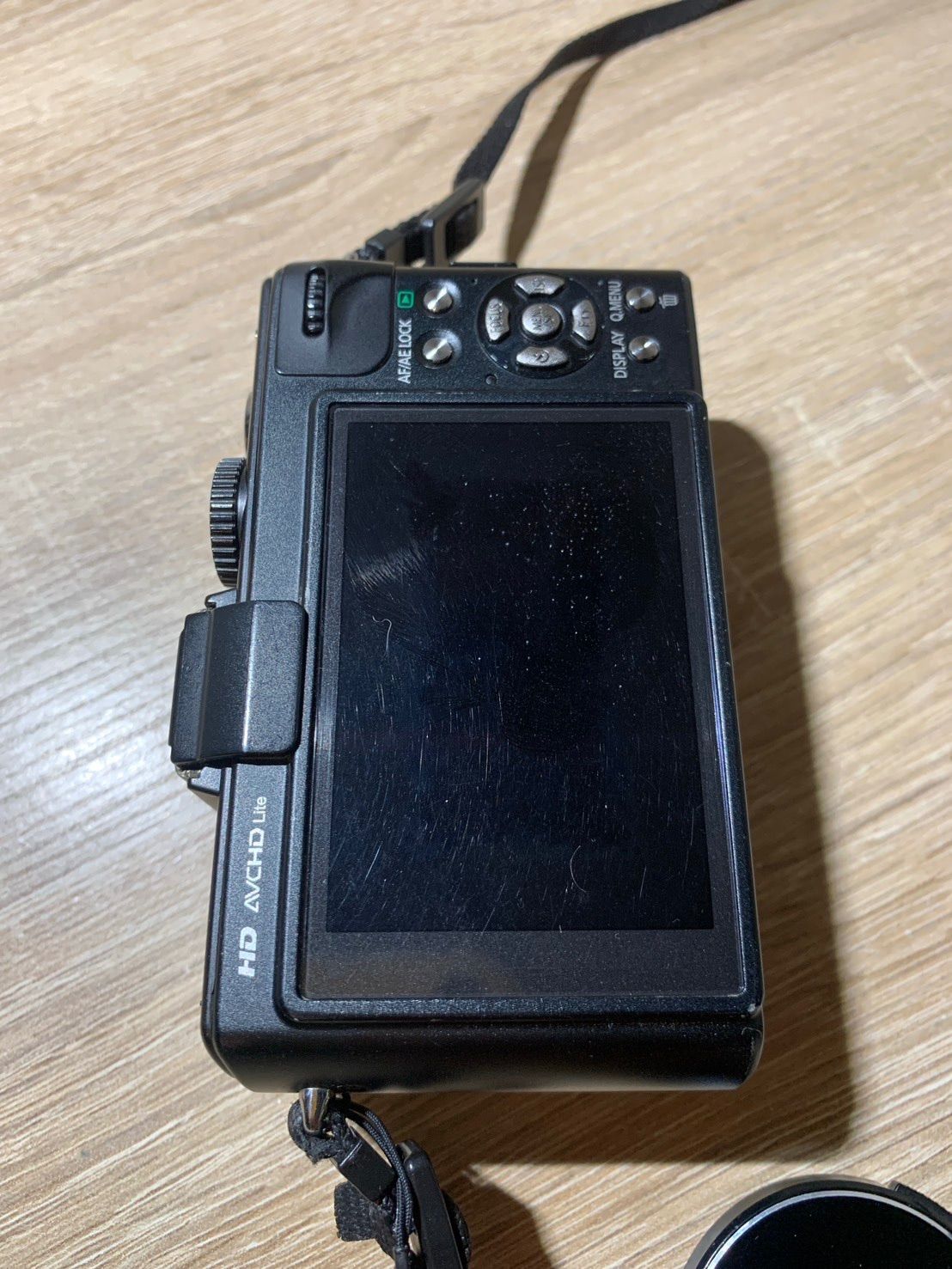 9803 Panasonic Lumix DMC-LX5 ブラック デジカメ ジャンク品【コ