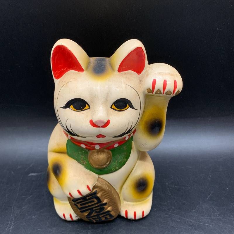 O475 招き猫 貯金箱 置物 昭和レトロJapan Vintage 招き猫 貯金 O475 招き猫 貯金箱 置物 昭和レトロJapan Vintage 招き猫 貯金
