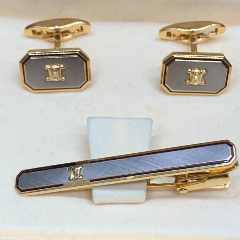 N422 未使用保管品 CELINE（セリーヌ）ヴィンテージ ネクタイピン