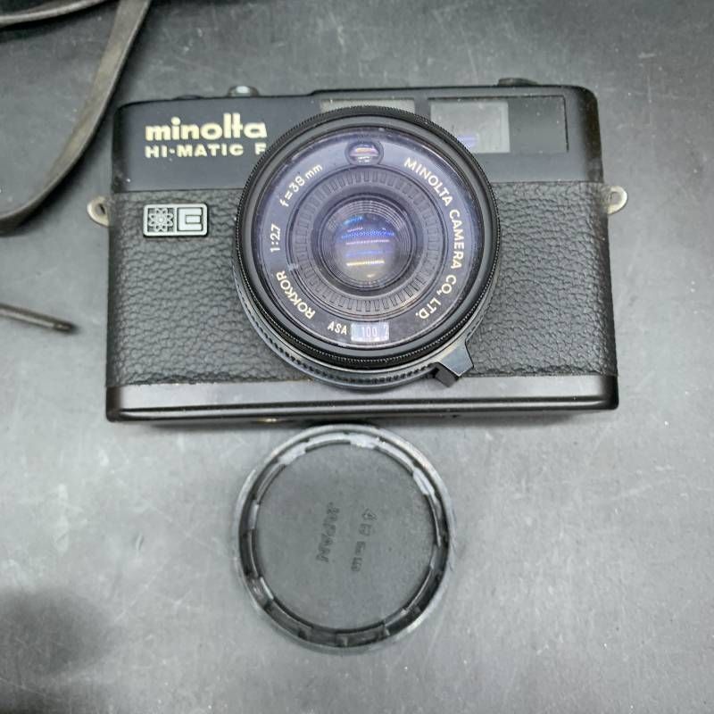 ミノルタハイマチックF ブラック 37．ミノルタ ハイマチックFにFUJIFILM200を詰めて上野・湯島を歩く