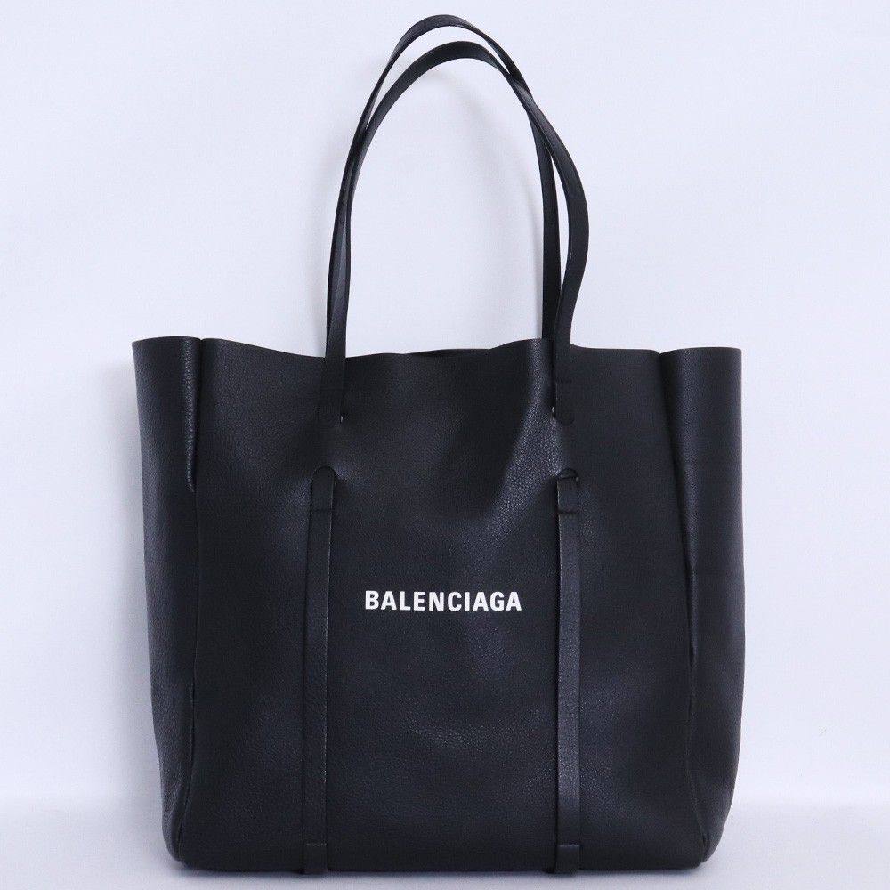 BALENCIAGA エブリデイ レザー トートバッグ Sサイズ ブラック 475199