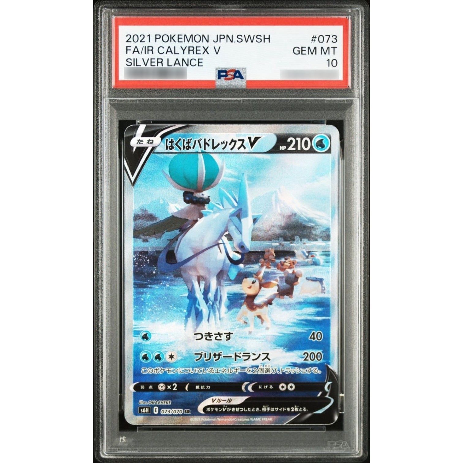 PSA10鑑定済〕はくばバドレックスV(SA)【SR】{073/070} - メルカリ