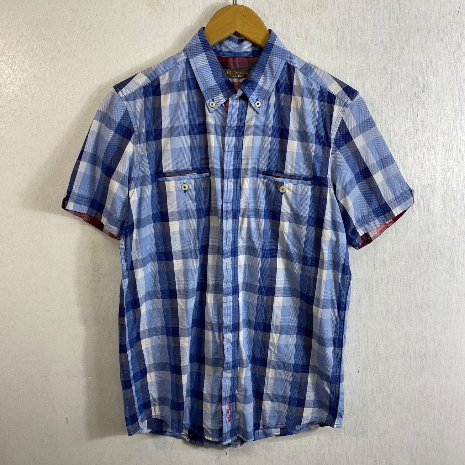 Ben Sherman ボタンダウン半袖シャツ used 4点 楽天市場】ベンシャーマン Ben Sherman 半袖シャツ ギンガムチェック