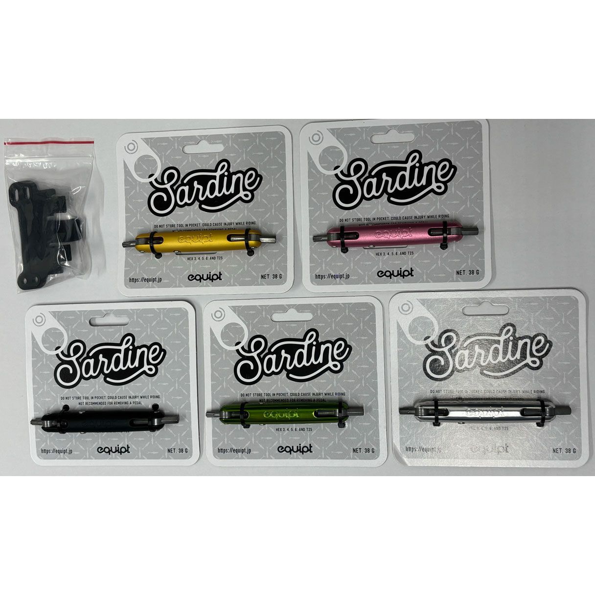 equipt イクウィプト サーディン ホルダー付き