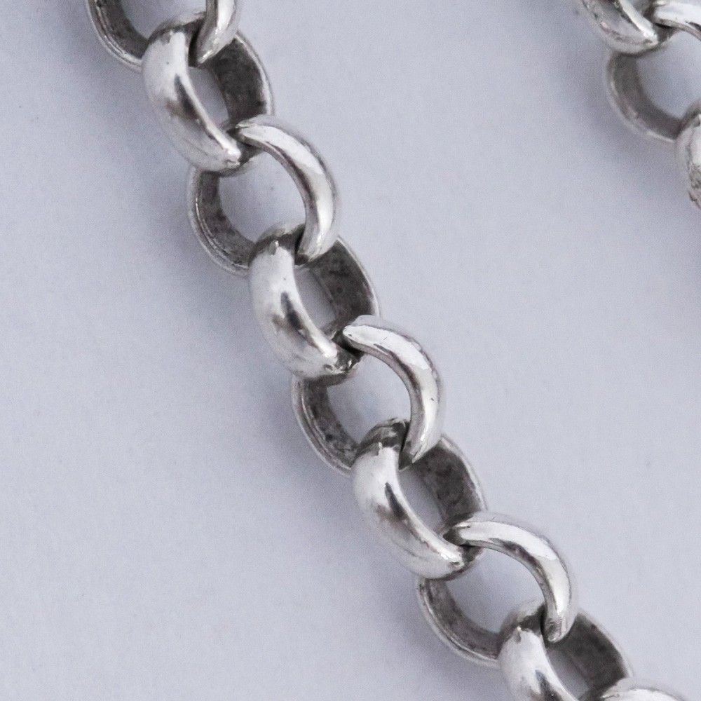 CHROME HEARTS ネックレス ロールチェーン 18インチ シルバー - メルカリ