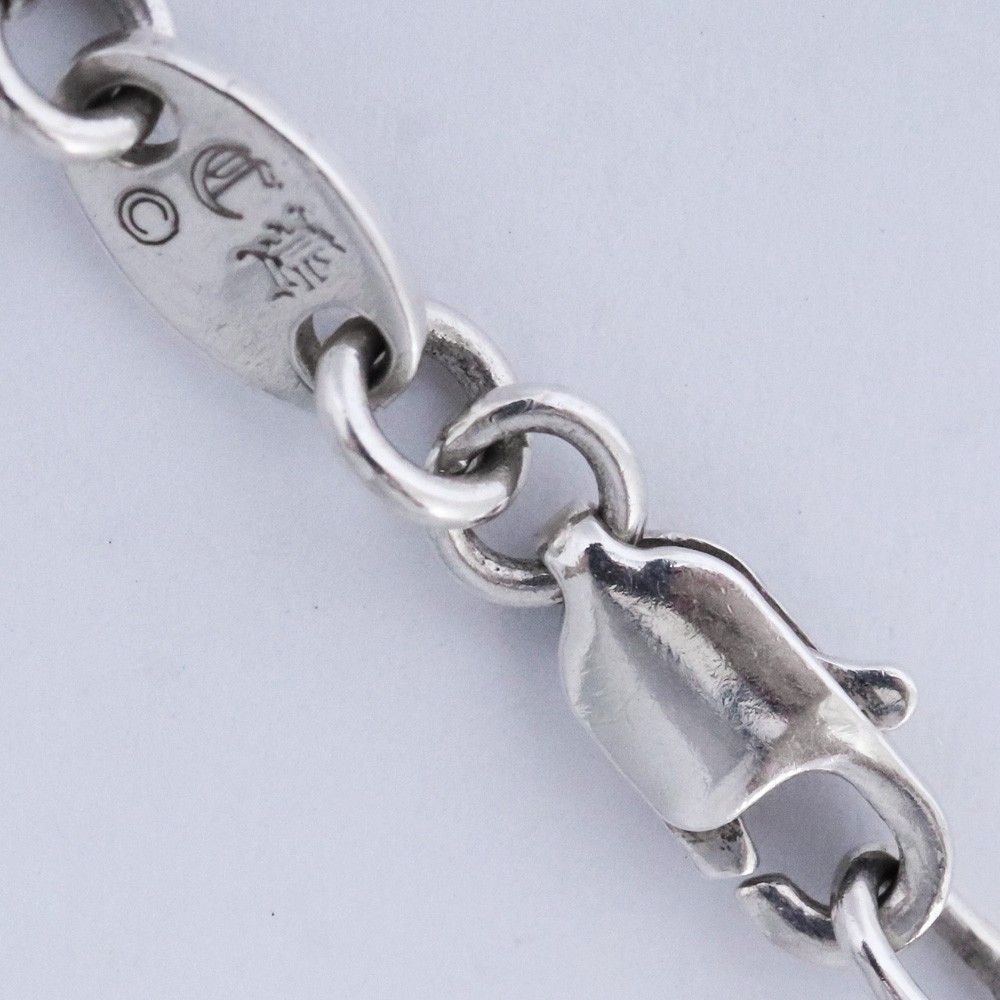 CHROME HEARTS ネックレス ロールチェーン 18インチ シルバー - メルカリ